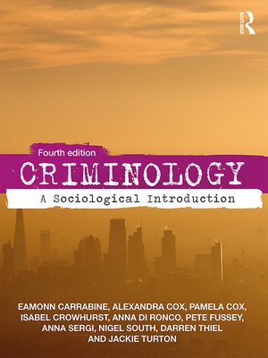 cover image of Criminology